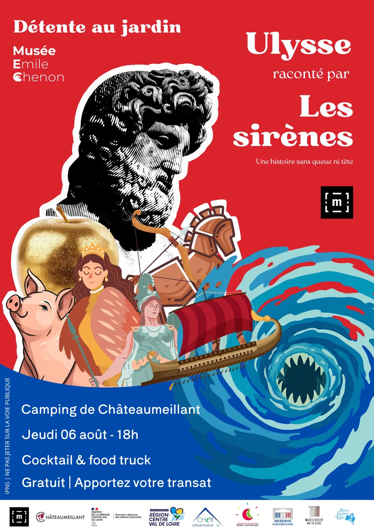 Détente au jardin : Ulysse raconté par les sirènes