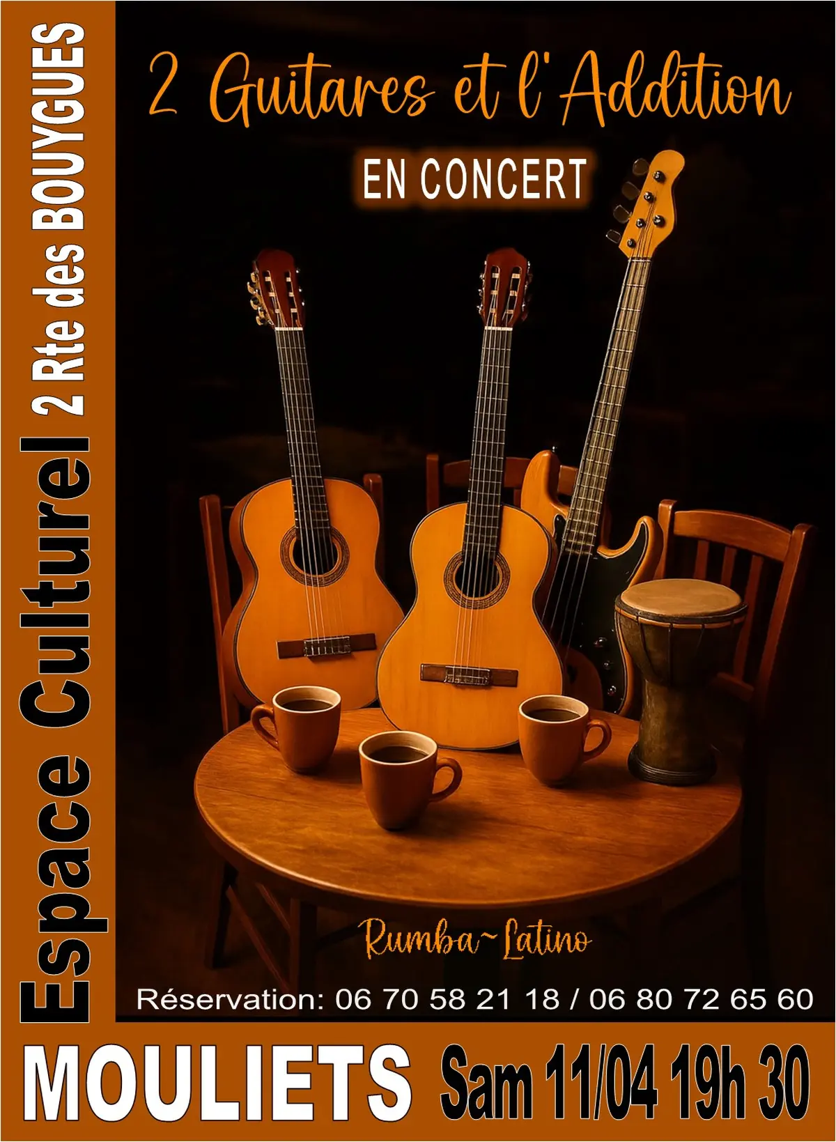 Deux guitares et l'addition