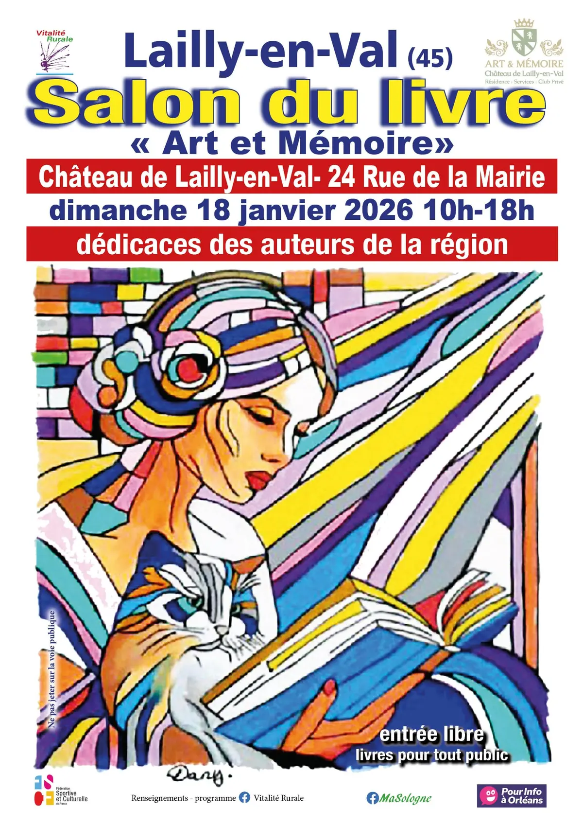 Deuxième Salon du Livre « Art et mémoire »