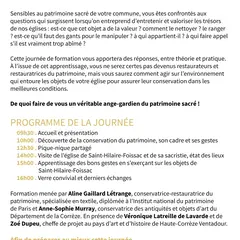 Devenez ange-gardien du patrimoine sacré de votre commune