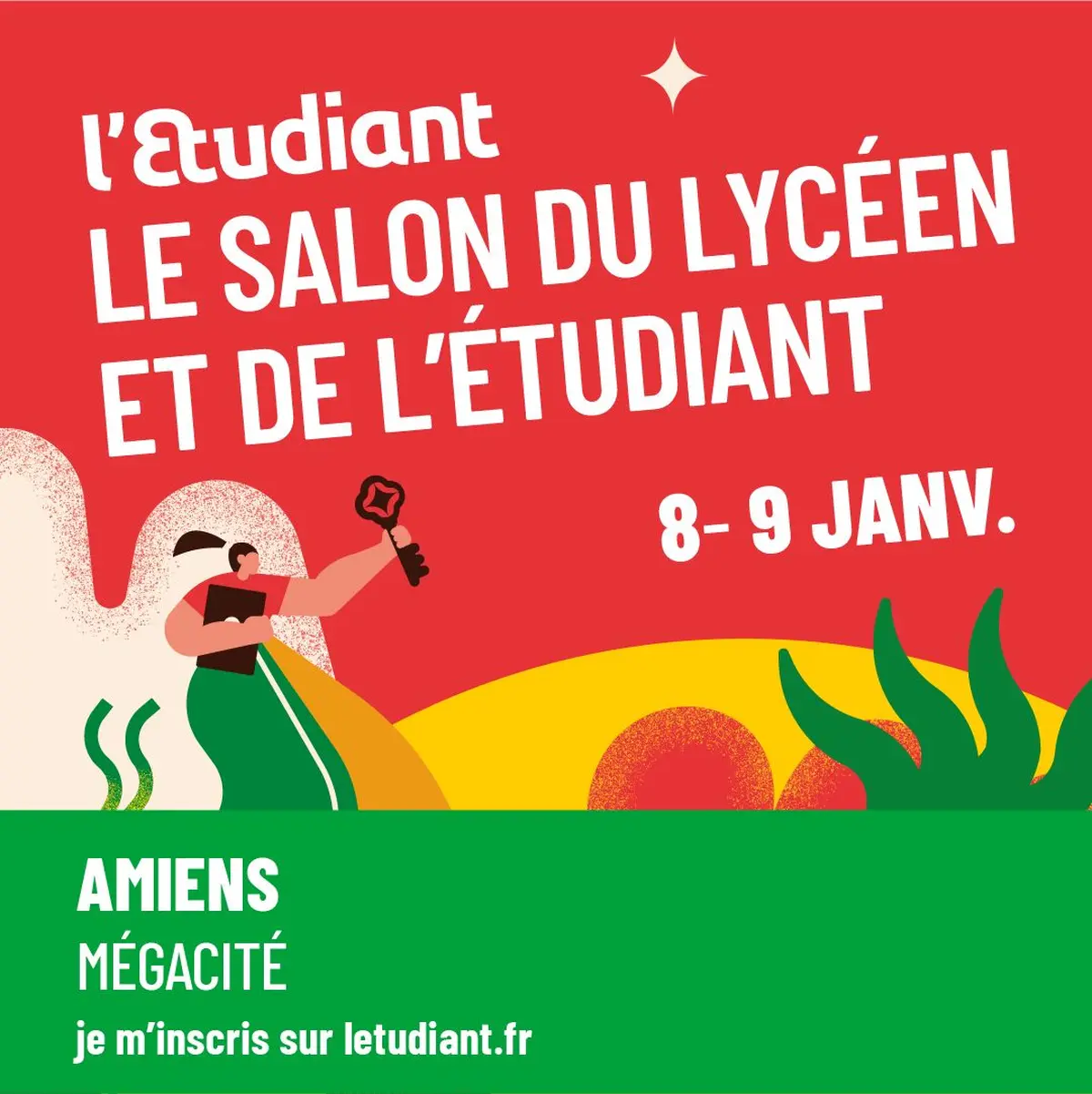 Le Salon du lycéen et de l’étudiant à  Amiens