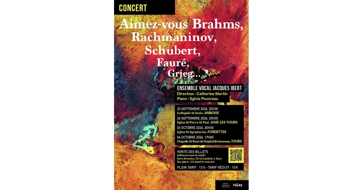 Aimez-vous Brahms, Rachmaninov, Schubert, Fauré, Grieg...?