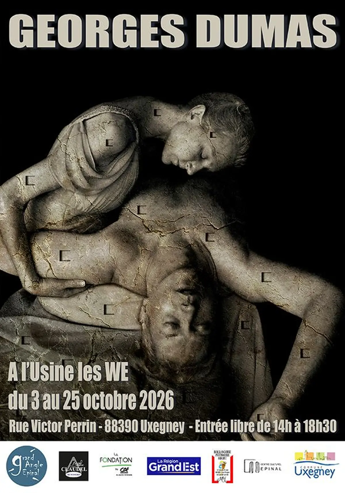 Claudia VIALARET et Georges DUMAS exposent à L'Usine !