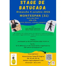 Stage de batucada - Comminges - Montespan (31)