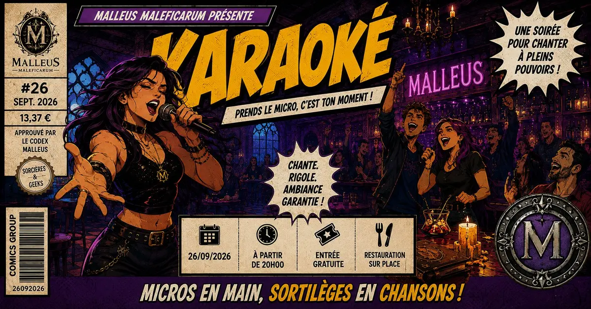 Soirée karaoké au Malleus