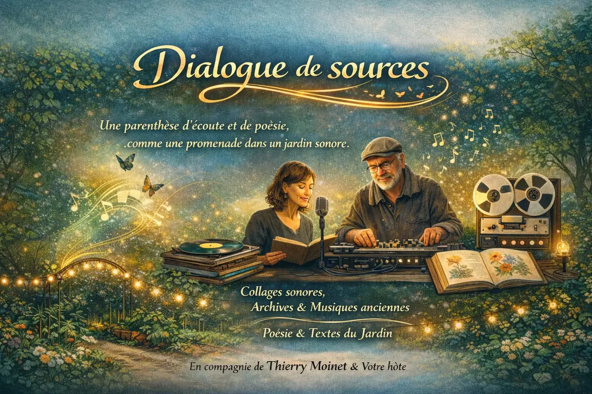 Dialogue de sources : une promenade dans un jardin sonore
