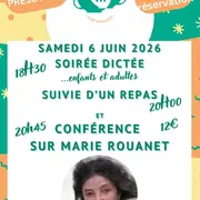 Dictée adultes enfants suivie d'une conférence