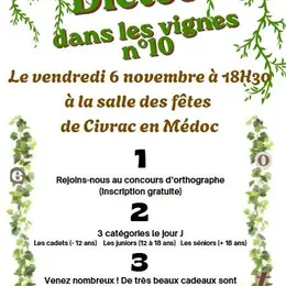 Dictée dans les vignes n°10