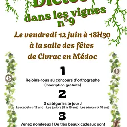Dictée dans les vignes n°9