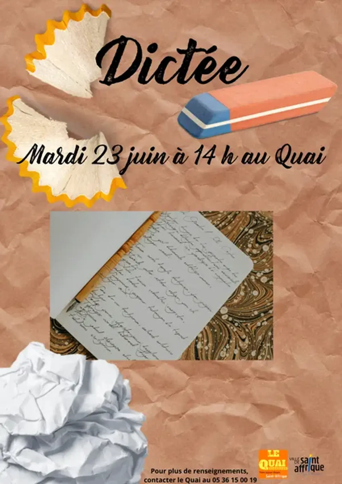 Dictée du Quai