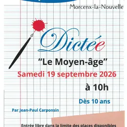 Dictée Le Moyen Âge