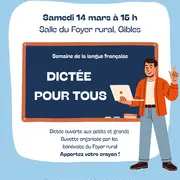 Dictée pour tous à Gibles