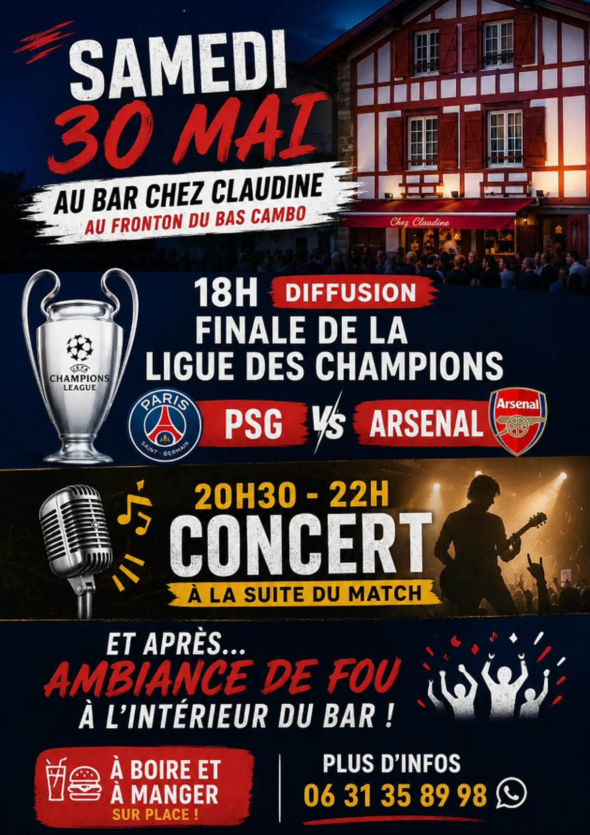 Diffusion de la finale de la Ligue des Champions
