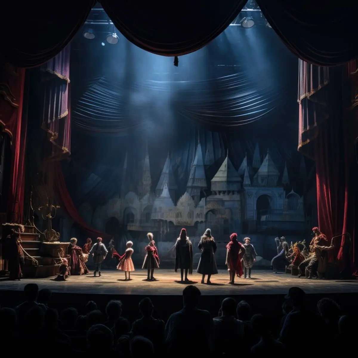 Diffusion de la pièce de théâtre Le malade imaginaire ou le silence de Molière du Théâtre National de Bretagne