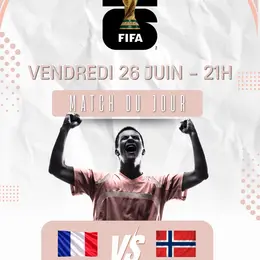 Diffusion du match France-Norvège