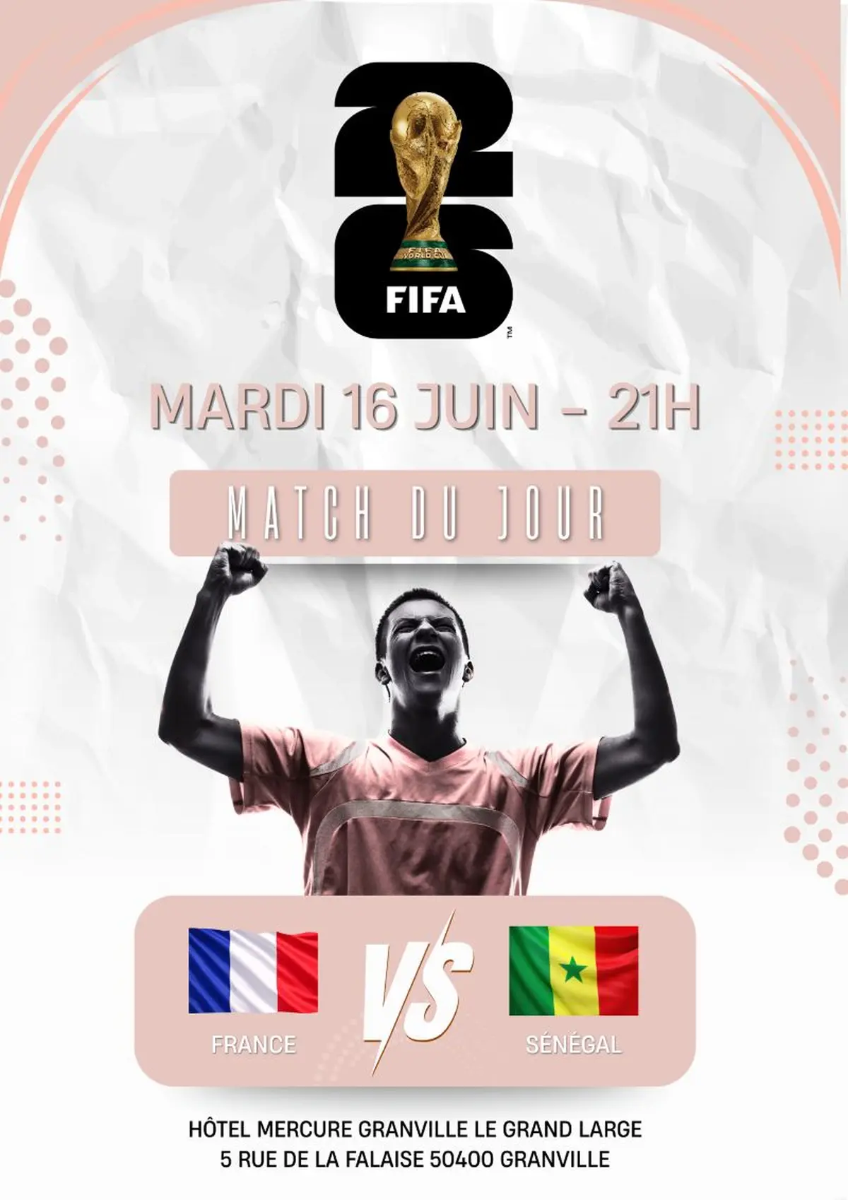 Diffusion du match France-Sénégal
