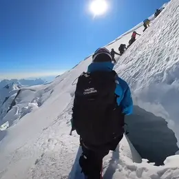 Diffusion et échanges : L'ascension du Mont Blanc par Hugo Champain