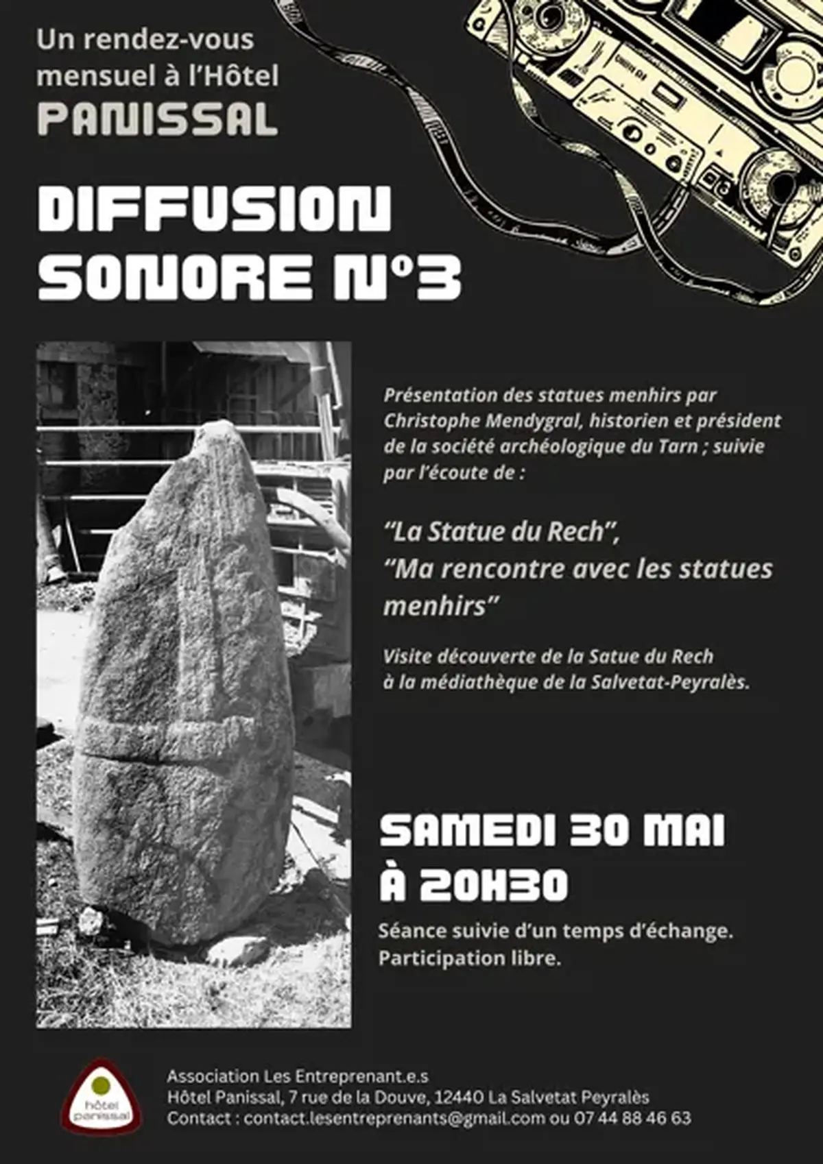 Diffusion sonore n°3 - spécial Statues-Menhirs