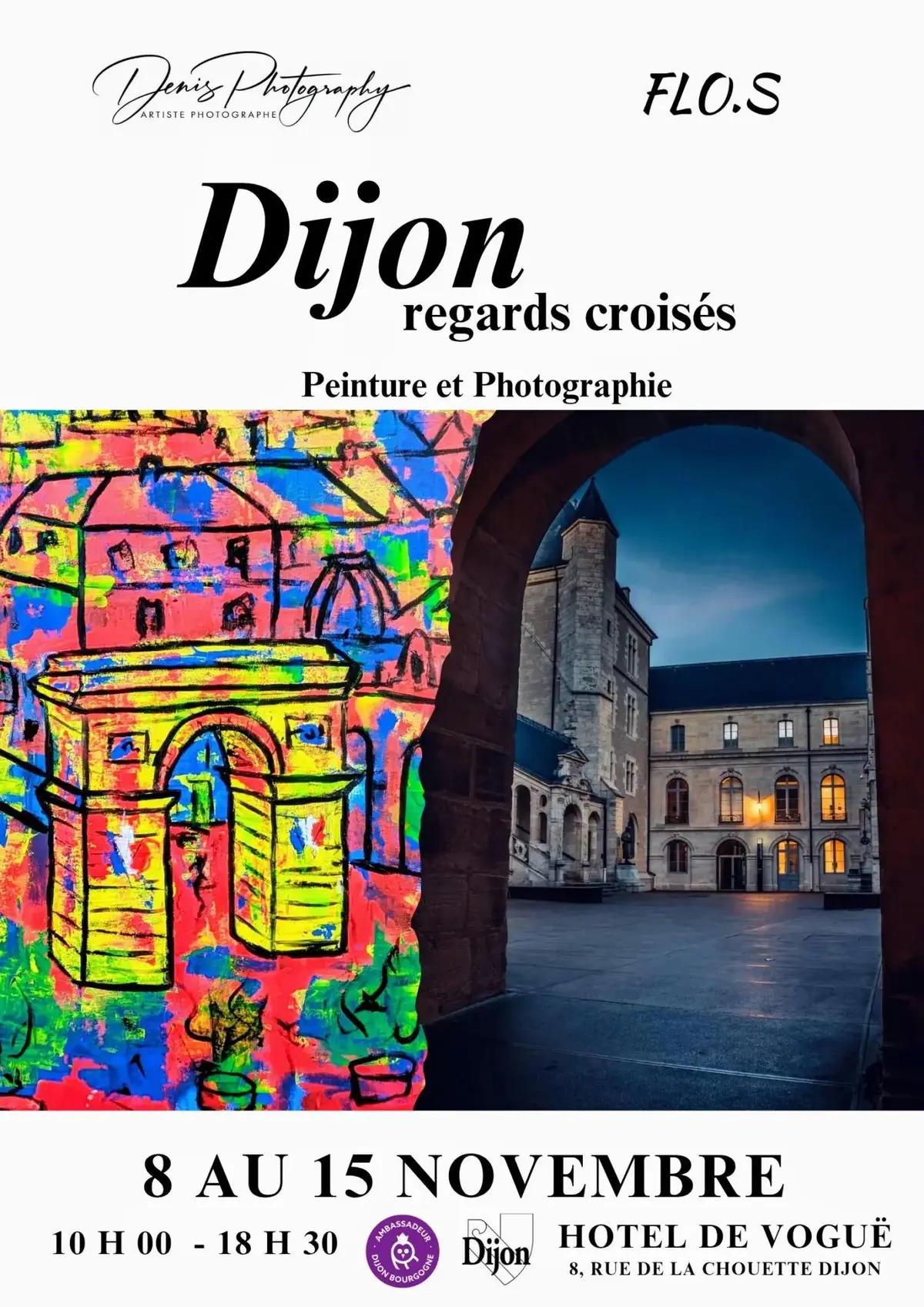 Dijon, Regards croisés : une exposition gratuite à l'Hôtel de Vogüé