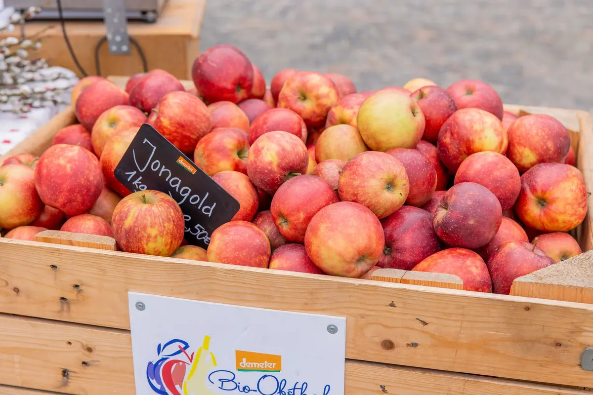 Le marché bio à Lahr