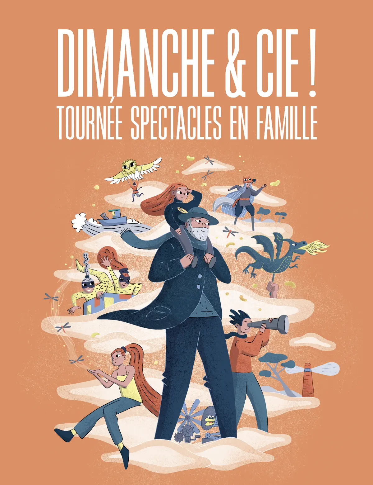 Dimanche&Cie ! - Timide - Théâtre dès 4 ans