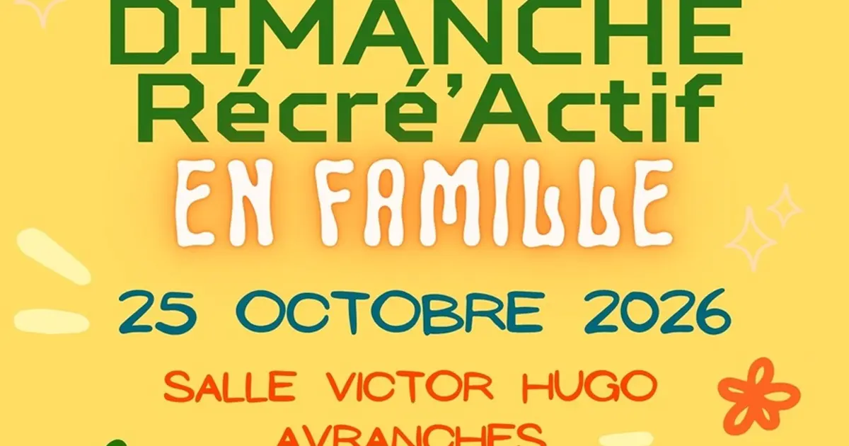 Dimanche Récré'Actif en famille
