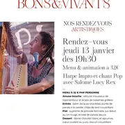 Dimanches hors du temps au Viguier du Roy de Figeac, Harpe Impro et chant Pop !