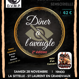 Dîner à l'aveugle - 2nde édition