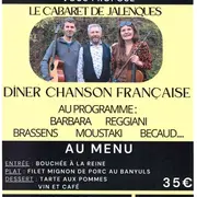 Dîner chanson française