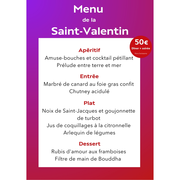 Dîner concert de la Saint-Valentin