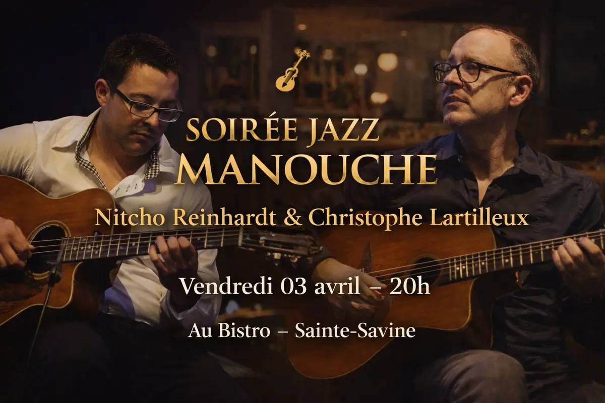 Dîner Concert : Jazz Manouche au Bistro