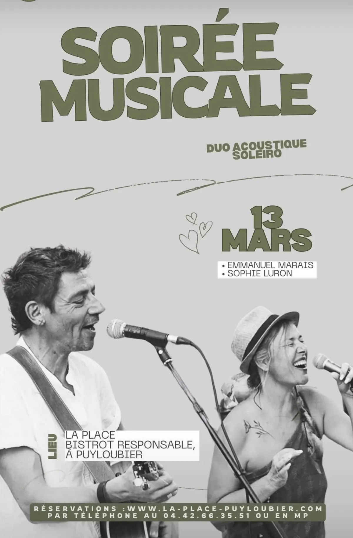 Diner Concert Soleïro