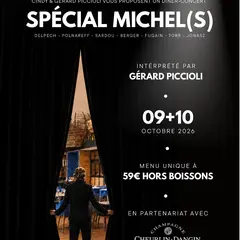 Dîner-concert spécial Michel(s) au Belvédère