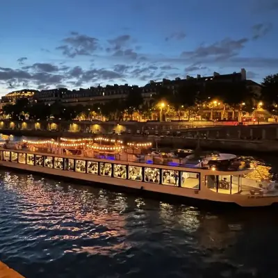 Dîner croisière sur la Seine spécial 14 juillet