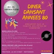 Diner dansant années 80