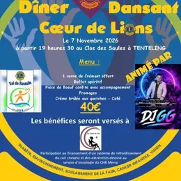 Dîner Dansant 'Coeur de Lions'