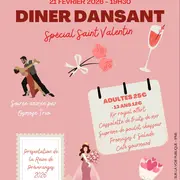 Dîner dansant spécial Saint Valentin