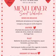 Diner de la Saint-Valentin à la Brasserie Ma Dame