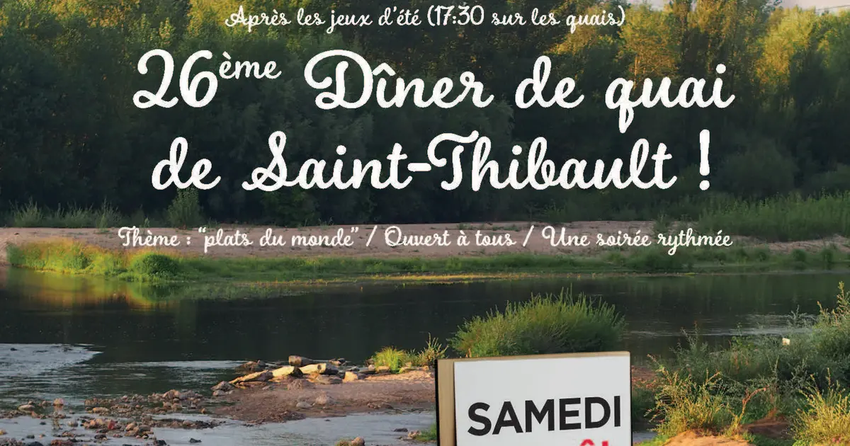 Dîner de Quai : les plats du monde