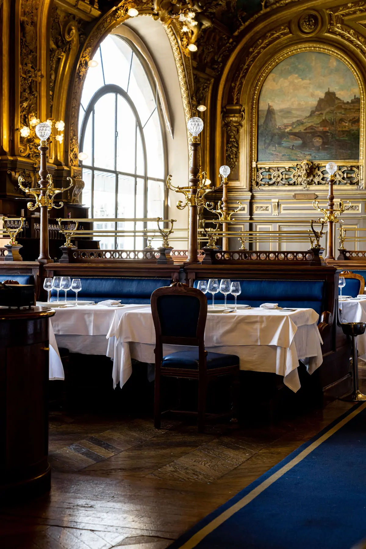 Dîner de Saint-Valentin au Train Bleu à Paris