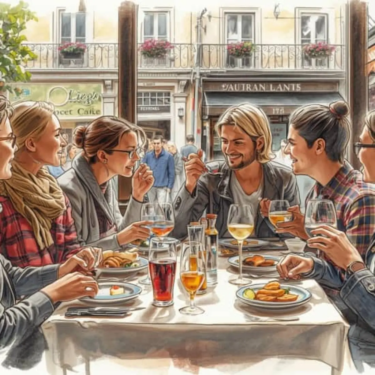 Dîner des célib Paris 11