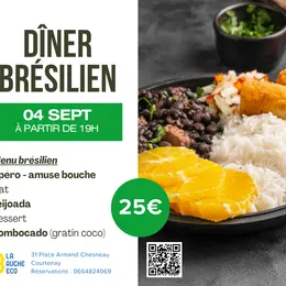 Dîner éphémère : Dîner Brésilien