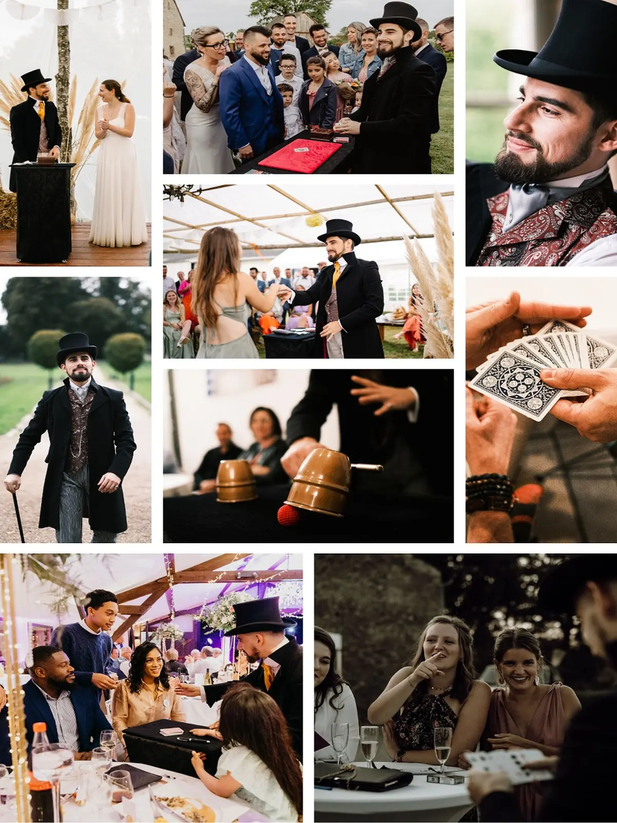 Dîner et spectacle de magie “Gastronomie, magie et Belle-Epoque”