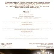 Dîner lyrique au Château Beychevelle