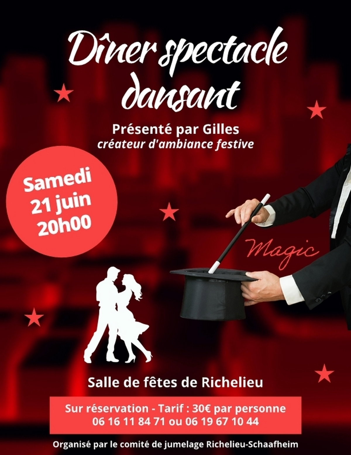 Dîner spectacle dansant