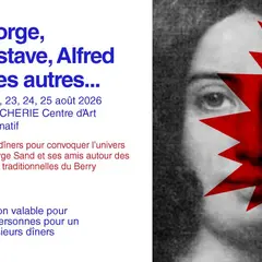 Dîners avec les artistes en résidence : George, Gustave, Alfred et les autres…