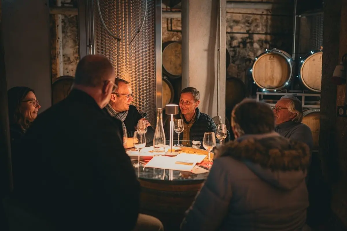 D&icirc;ner dans la peau du vigneron au Domaine Schoenheitz &agrave; Wihr-au-Val