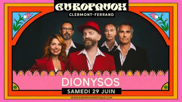 Dionysos sera sur la scène de Clermont le 29 juin 2024