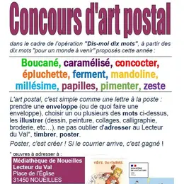 Dis-Moi Dix Mots à Savourer : Concours D'Art Postal