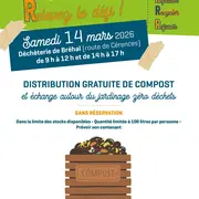 Distribution gratuite de compost